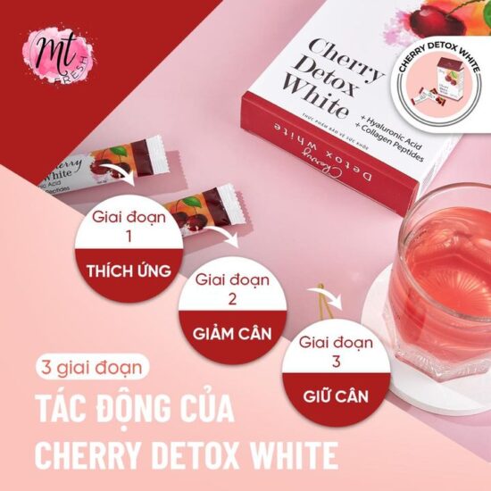 Cherry Detox White sẽ giúp người sử dụng làm đẹp da